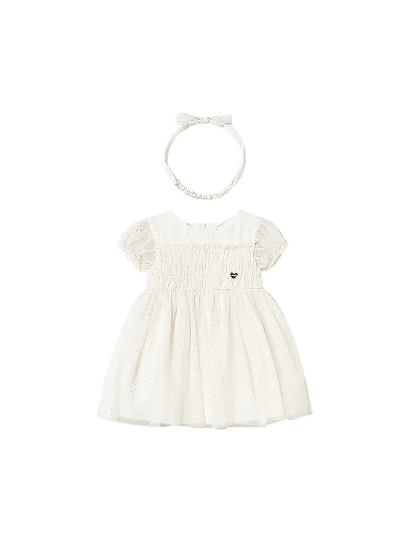 MAYORAL | Baby Kleid und Haarband | 